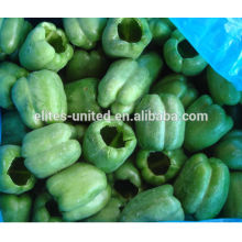 Green Frozen Sweet Pepper vegetables